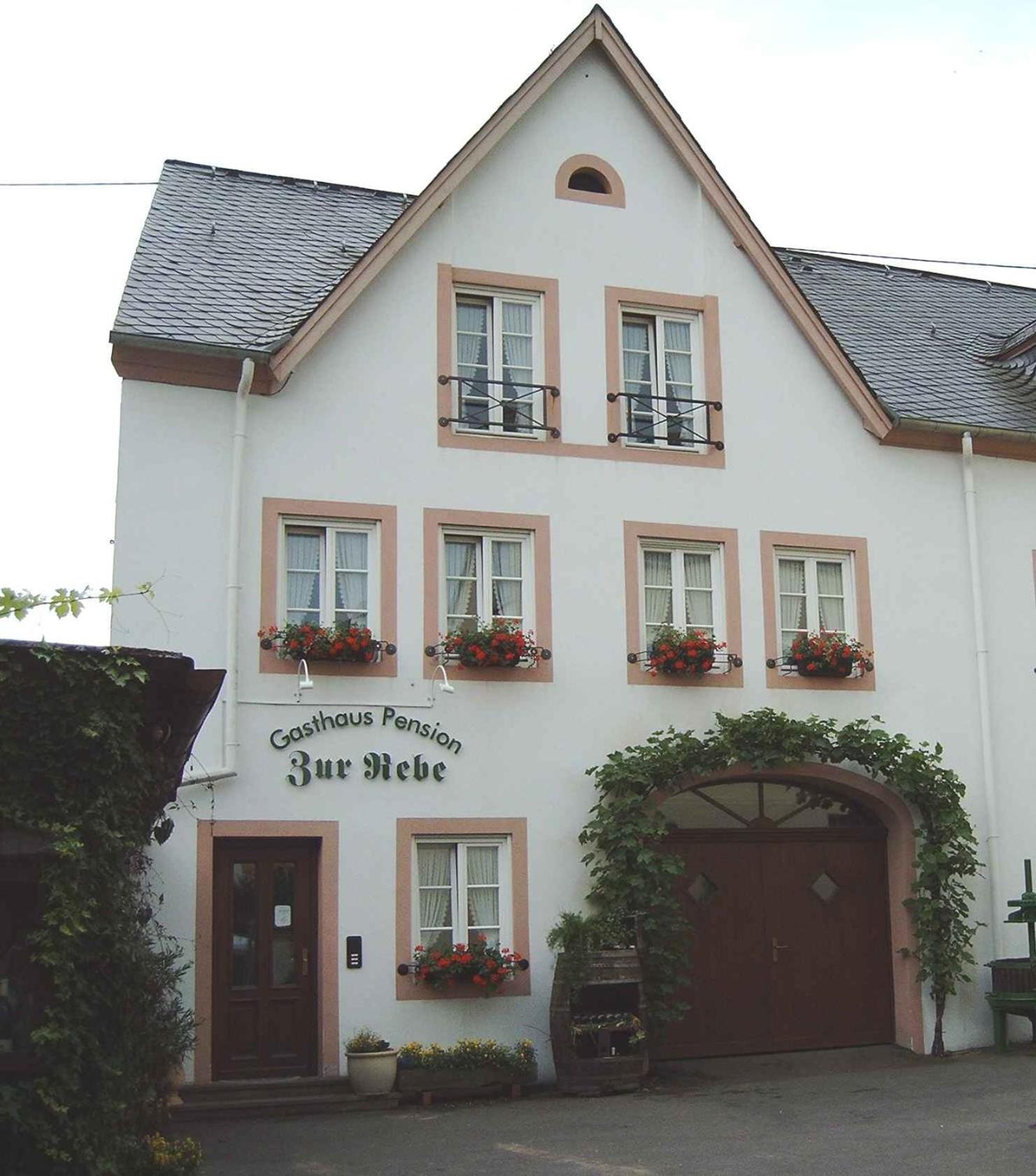Gasthaus Zur Rebe Mehring  Exterior foto